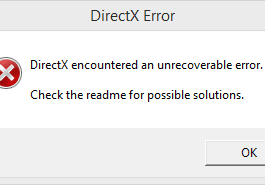 Directx Error