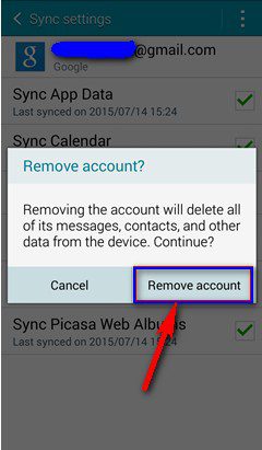 Remove & Reconfigure your Gmail Account (Error 923)