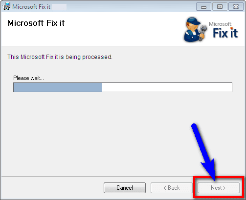 Try Fixing by Microsoft Fix it Wizard Error 1606 Could not Access Network Location