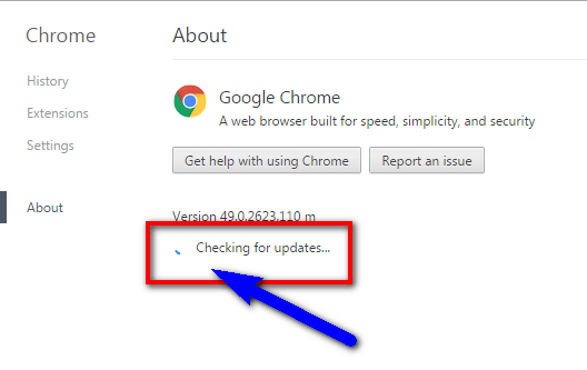 Update your Web Browser ERR_CERT_COMMON_NAME_INVALID