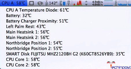 Check your Mac's Temperature