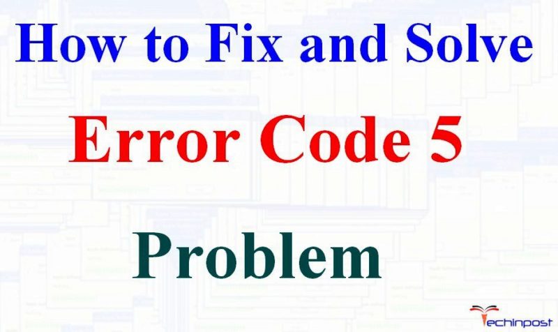 Fixed System Error 5 Has Occurred Access Is Denied Windows Issue
