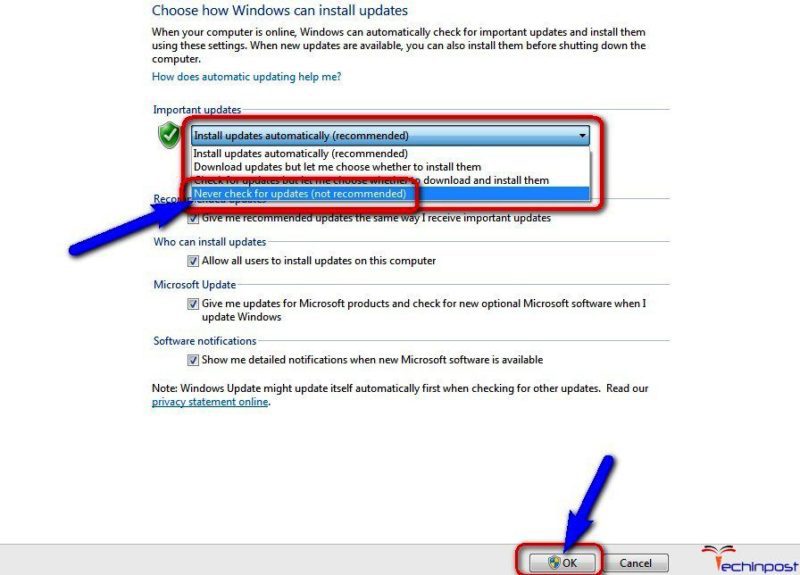 Turn OFF the Windows Automatic Drivers Updates 0x80070103