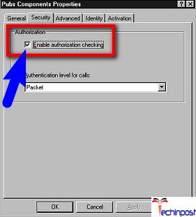 Enable the Authorization Checking