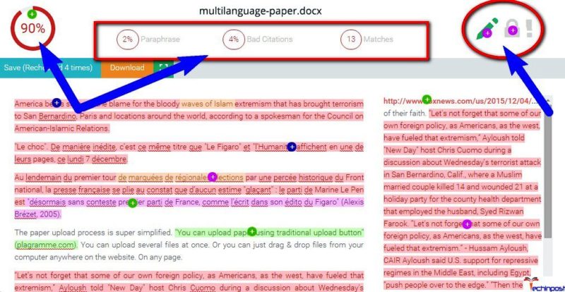 Now, Check all the Errors there & Correct them all Best Free Plagiarism Checker