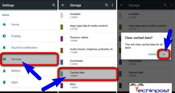 Clear Cached Data from your Android Smartphone Device
