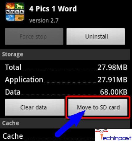 Move Apps to Internal Storage Error Code 963