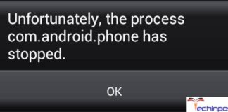 Unfortunately The Process Com.Android.Phone Has Stopped Unexpectedly