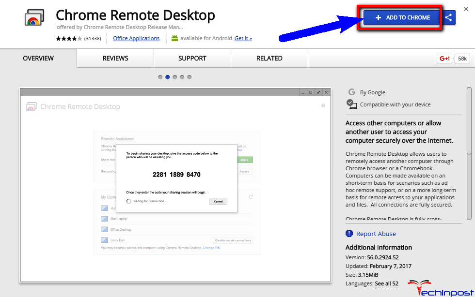 By using Chrome Remote Desktop: (iMessage on Chromebook)