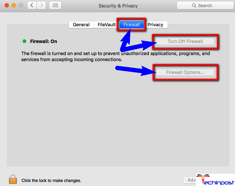 Check that You don't have a Firewall Blocking Digital Content Stores Cannot Connect to the iTunes Store