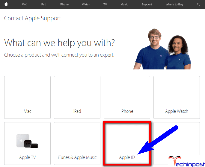 Contact the Apple Support Service Your Apple ID has been Disabled