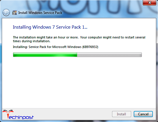 Install a Service Package on your Windows PC