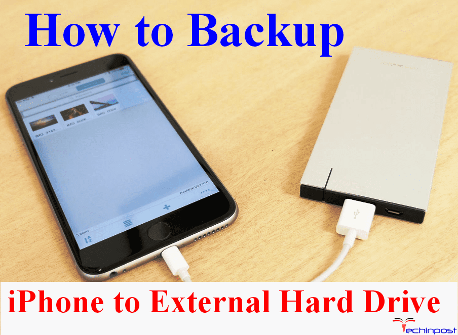 how to download photos from iphone to hard drive