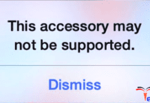 This Accessory May Not Be Supported