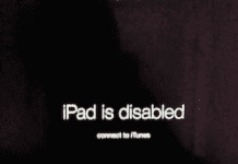 iPad is Disabled Connect to iTunes