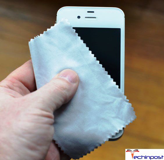 Clean your iPhone Device Screen iPhone Touch Screen Not Working