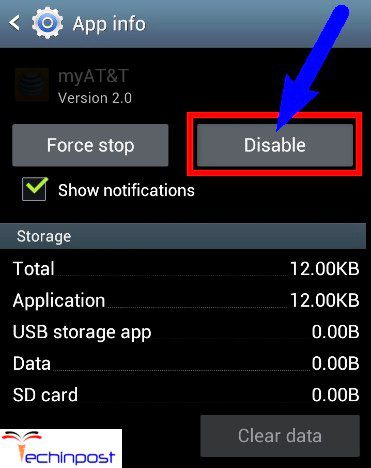 Disable the Apps from your Android Device