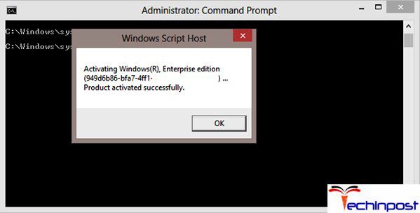 Run the slmgr -rearm Command in CMD (Command Prompt) This Copy of Windows is not Genuine