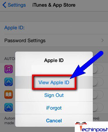 Verifying the Apple ID in Use in the same in iTunes & App Store