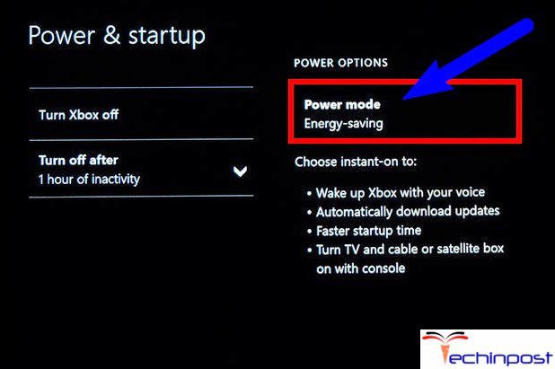 Then to Settings > Power & startup Your Network Settings are Blocking Party Chat