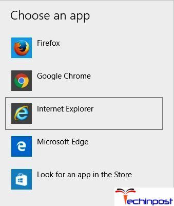 Set Edge/Internet Explorer as your Default Browser Class Not Registered