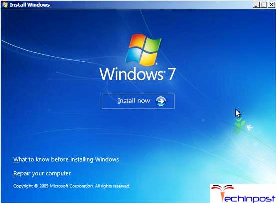 Reconstruct MBR with Windows Installation Disk or Repair Disk