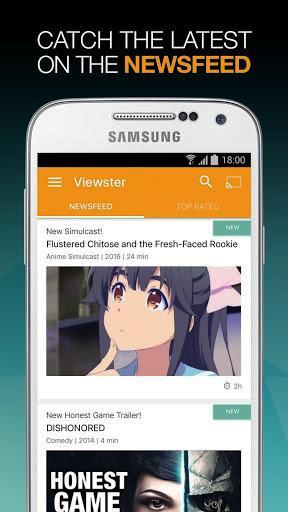 Viewster Best Anime Apps For Android