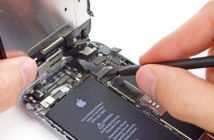 The LCD screen itself is damaged and broken iPhone Screen Black
