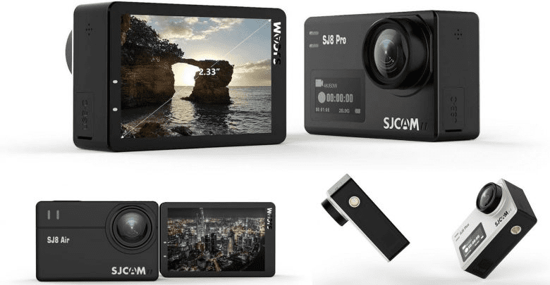 SJCAM SJ8 Pro Action Camera Design