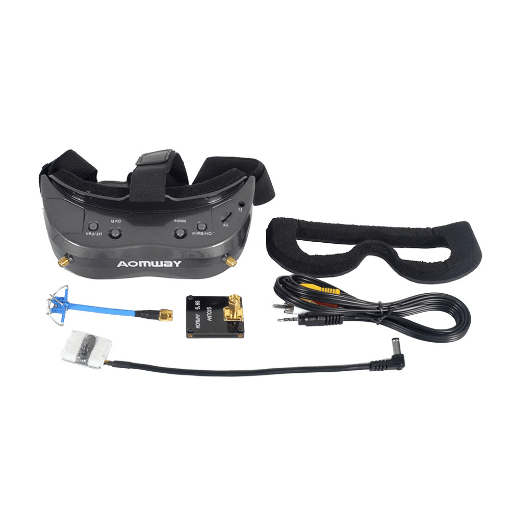 AOMWAY Commander V2 FPV Goggles package Content