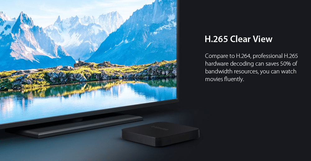 Alfawise Z1 Android Smart TV Viewing Experience