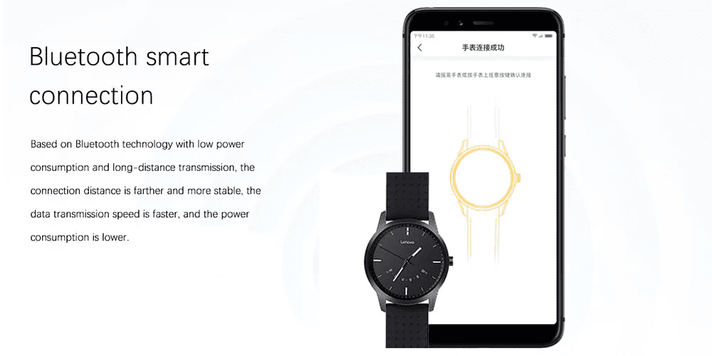 Lenovo Watch 9 Wristband Steel Bluetooth Connectivity