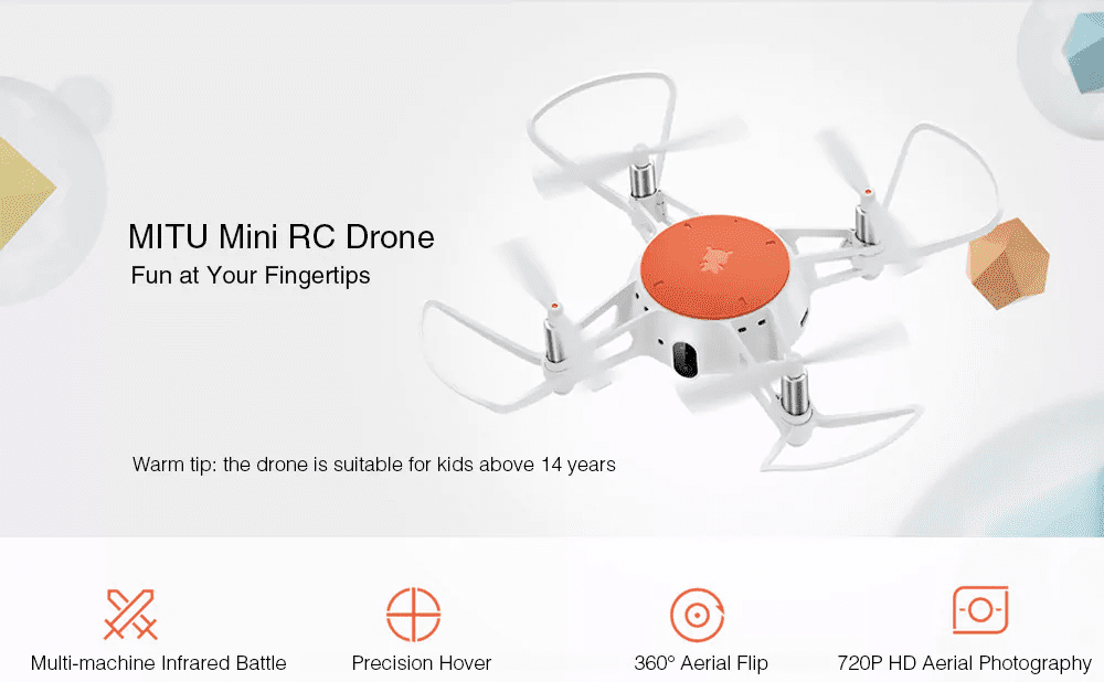 Xiaomi MITU Mini RC Drone Overview