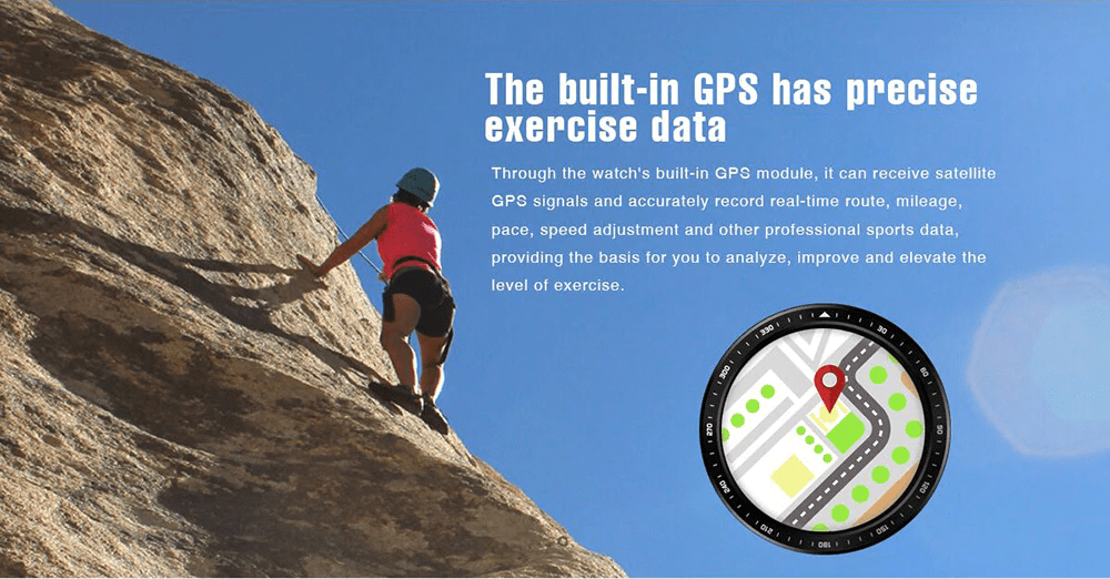 Zeblaze Thor Pro 3G Smartwacth GPS