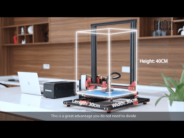 Alfawise U 20 Large Scale DIY 3D Printer Built