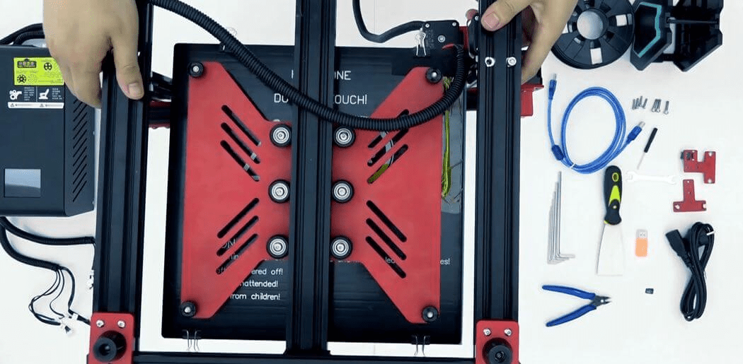 Alfawise U 20 Large Scale DIY 3D Printer Package