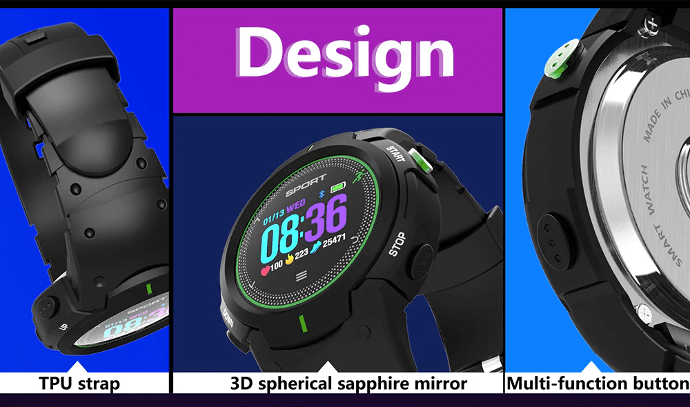 DTNO.I F13 Smart Watch Design