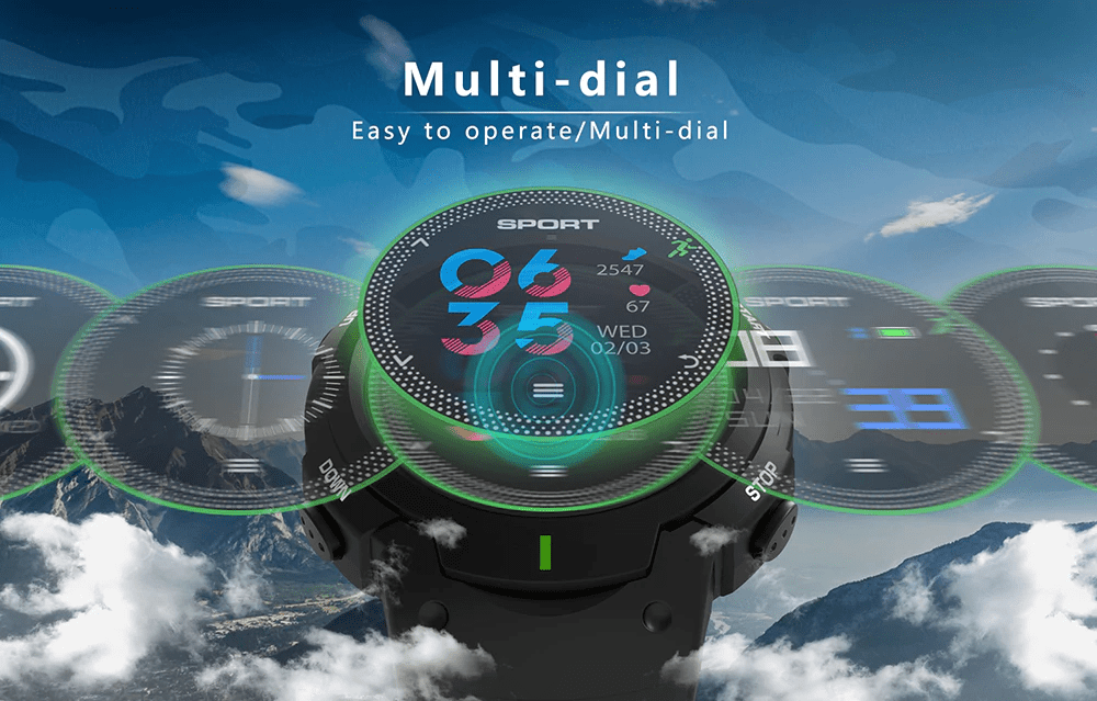 DTNO.I F13 Smart Watch Multi Dial