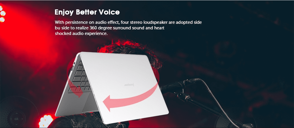 JUMPER EZbook X4 Notebook Audio