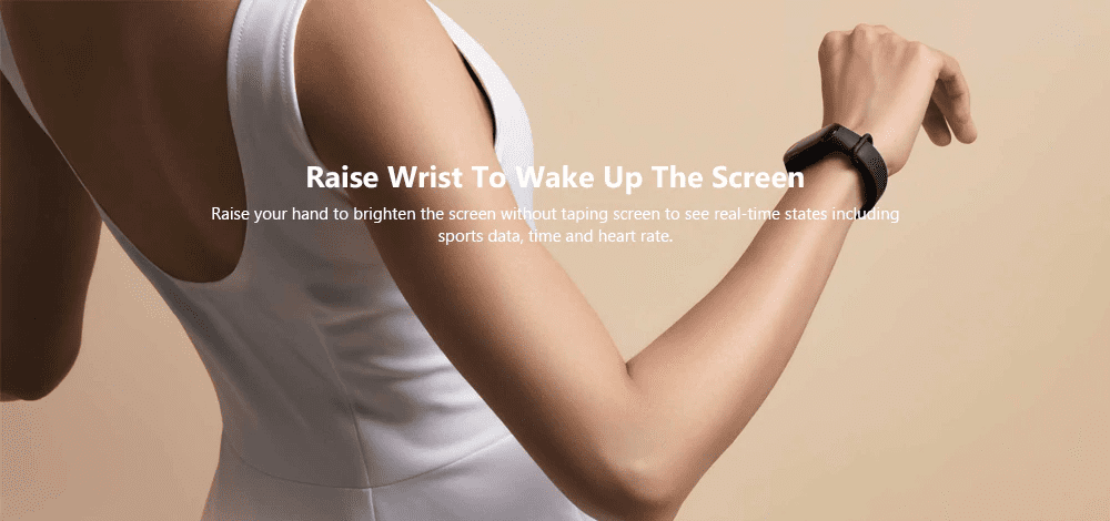 Xiaomi Mi Band 3 Raise To wake