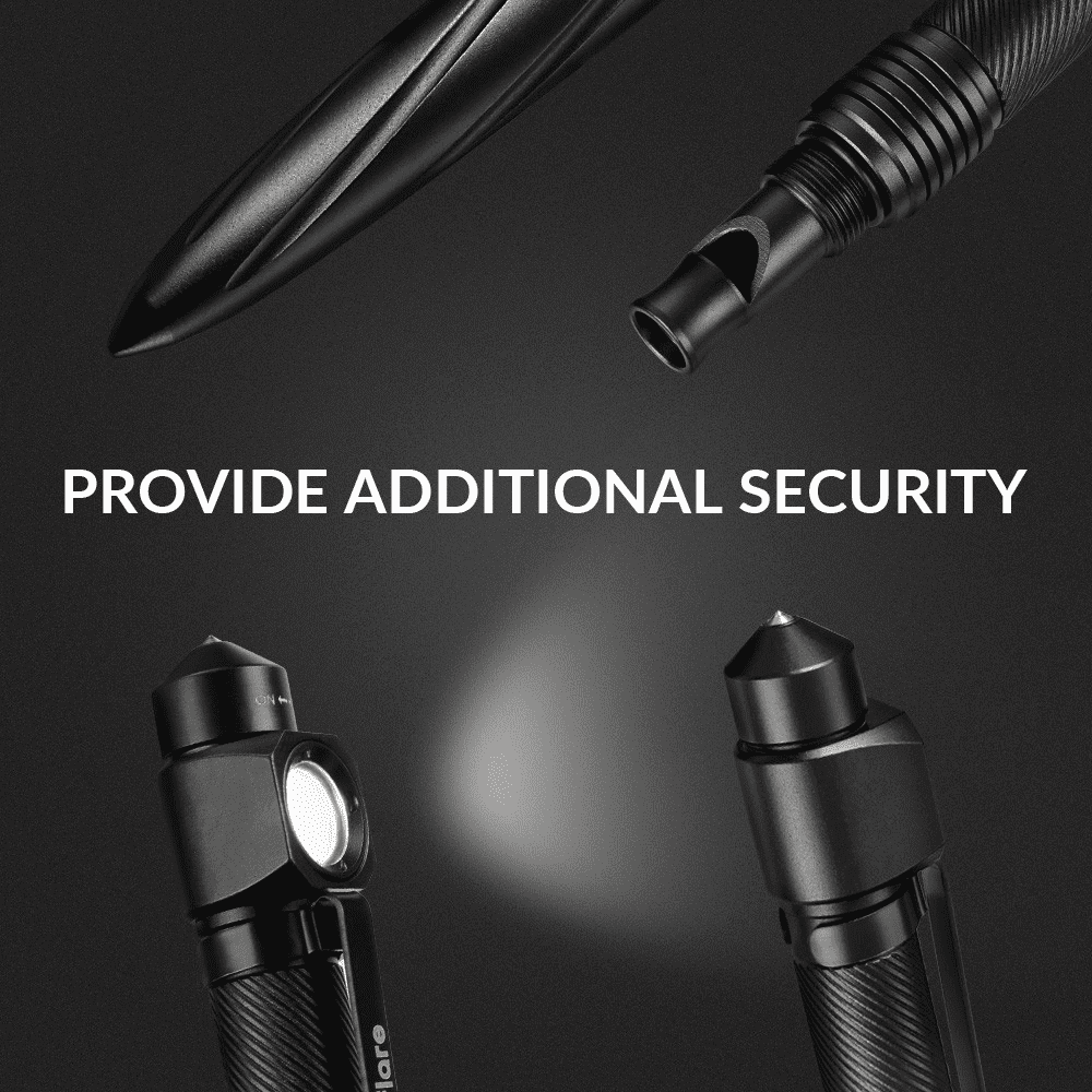 Zanflare F10 Tactical Flashlight Pen Security