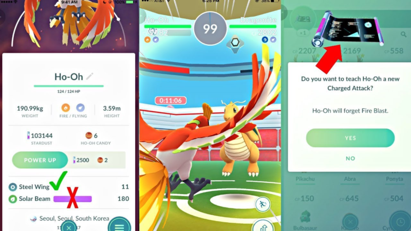 Best Ho-Oh Counters Ho-Oh moves