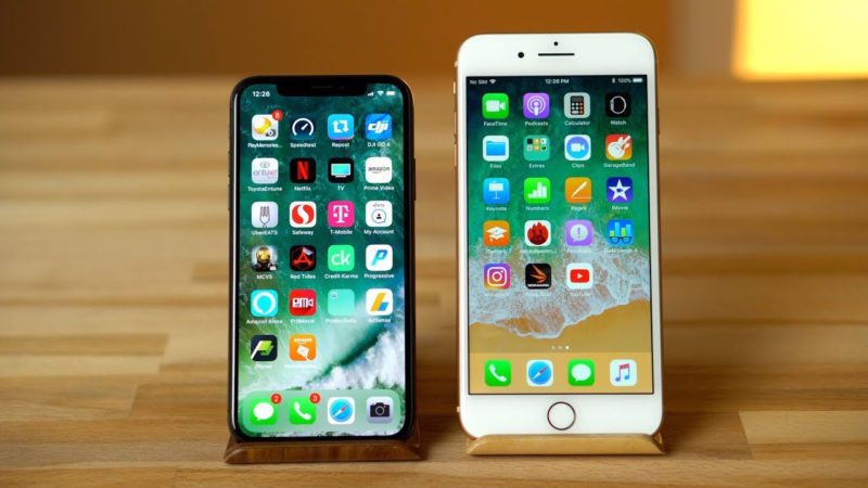 iPhoneX vs iPhone 8 Plus