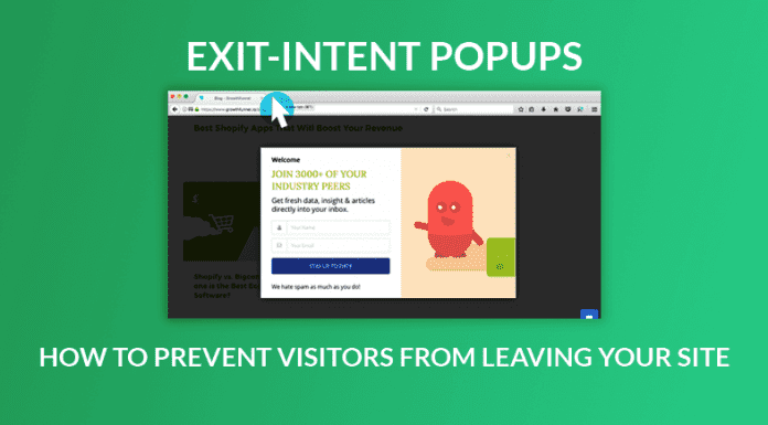 How to Use Exit Intent Features in Content Marketing