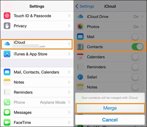 How to Transfer contacts from IPHONE TO ANDROID Fix 2
