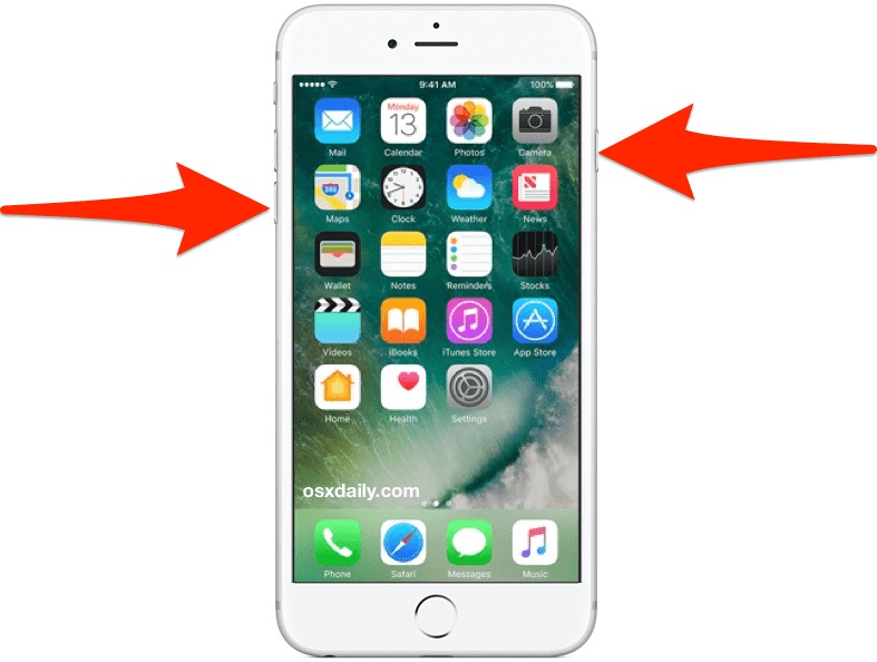 Resetting your iPhone 7 or iPhone 7 Plus
