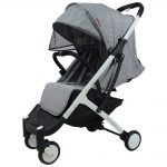 YOYAplus A09 Foldable Baby Stroller - GRAY CLOUD
