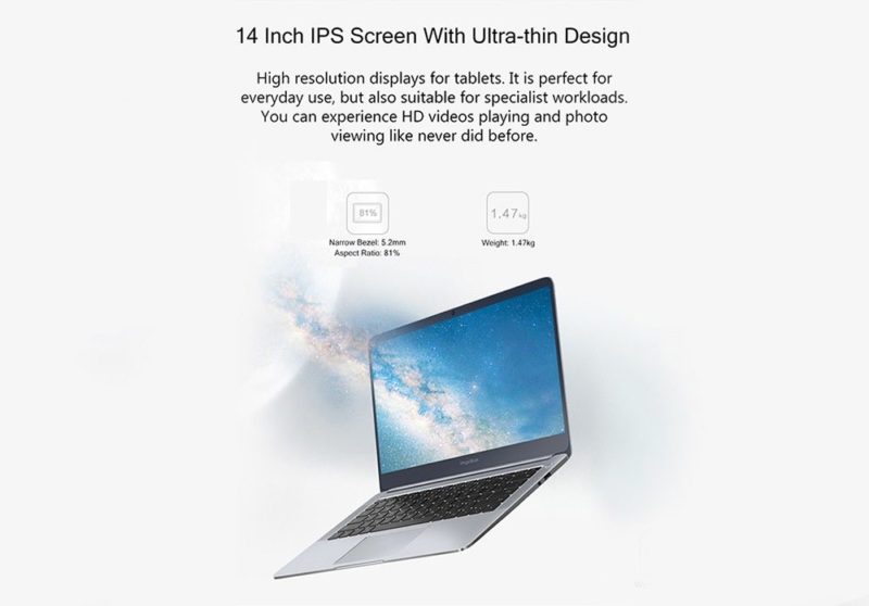 HUAWEI Honor MagicBook Laptop: Design