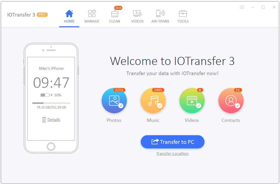 IOTransfer 3 - iPhone Transfer Software Review