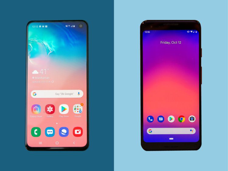 Google Pixel 3 VS Samsung S10